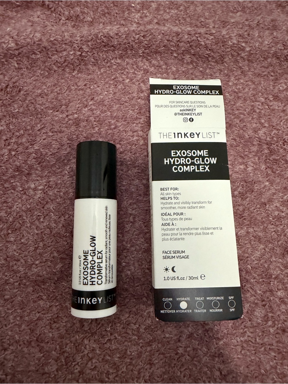 The INKEY List Exosome Hydro-Glow Complex Face Serum - brand new